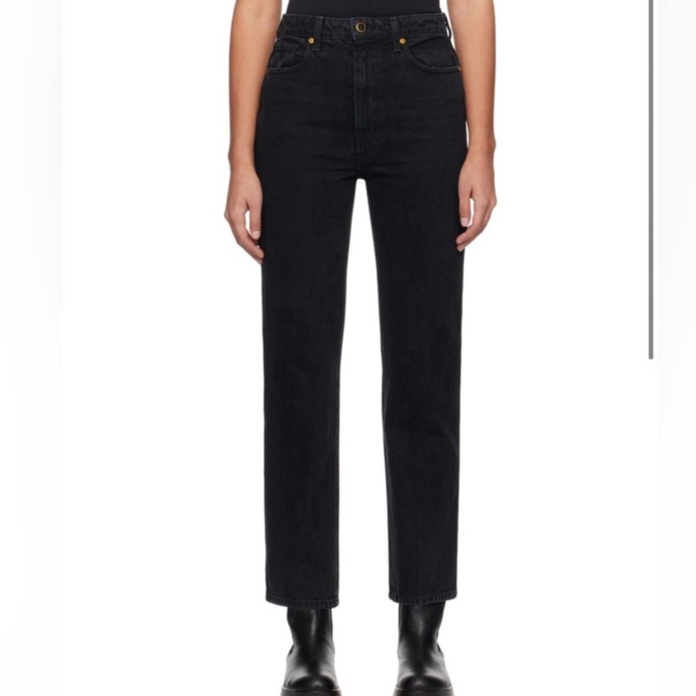 Khaite Abigail black Jeans
